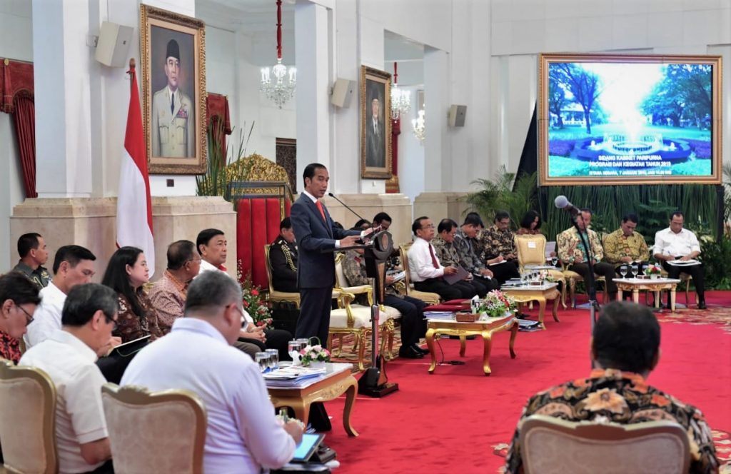 20190107_Rapat Kabinet Perdana 2019