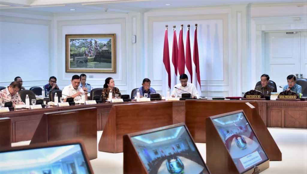 20190114_Presiden Pimpin Ratas Membahas Edukasi Kebencanaan