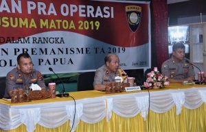 20190617_Wakapolda Papua buka latihan pra operasi kusuma matoa