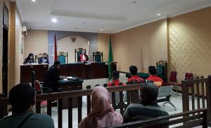 20200120-Sidang Kasus jual beli amunisi di PN TImika
