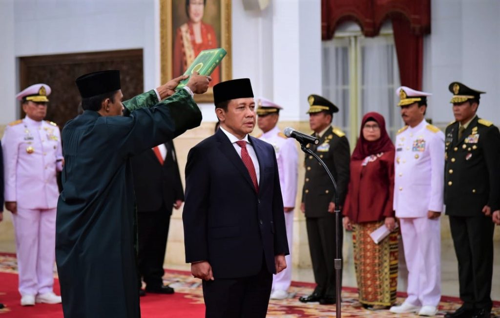 20200212_Laksdya TNI Aan Kurnia dilantik sebagai Kepala Bakamla