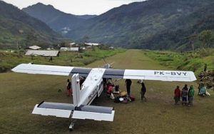 ilustrasi pesawat susi air.