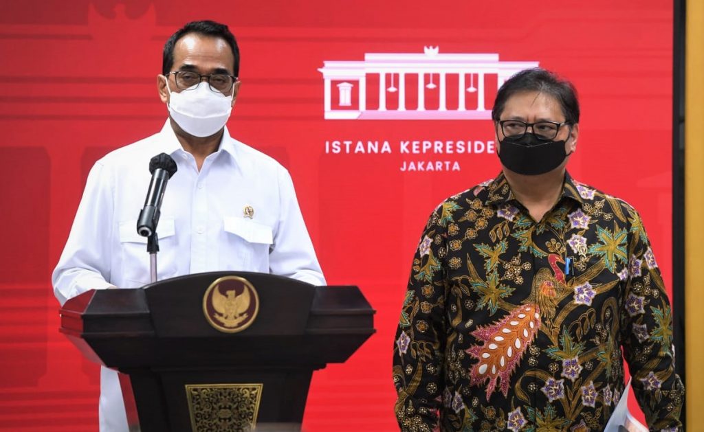 20210407_Menhub dan Menko Bidang Ekonomi_1